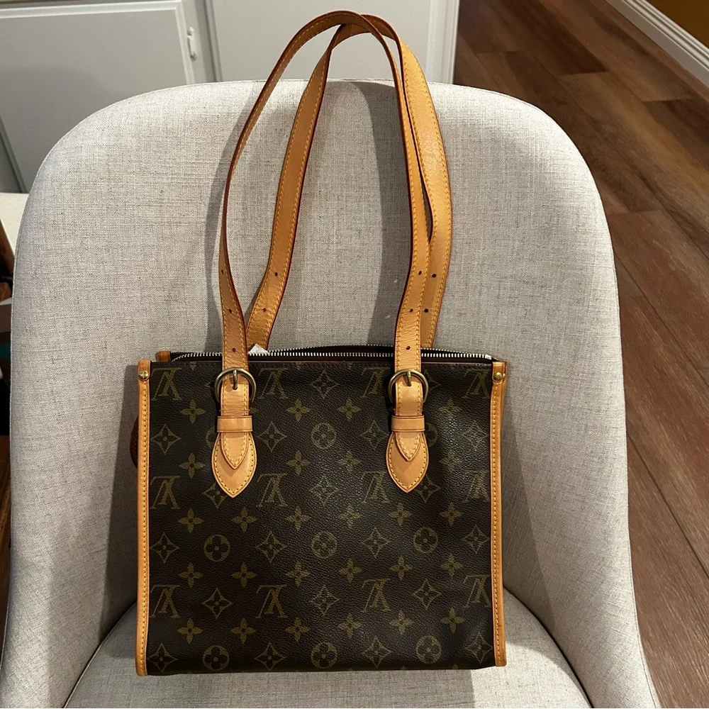 Louis Vuitton Monogram Popincourt Shoulder Bag - Brown and Tan - Picture 2 of 12